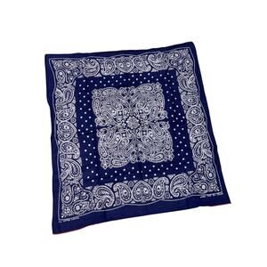 Kapital Fastcolor Printed Selvedge Cotton Paisley Tuna Dance Bandana